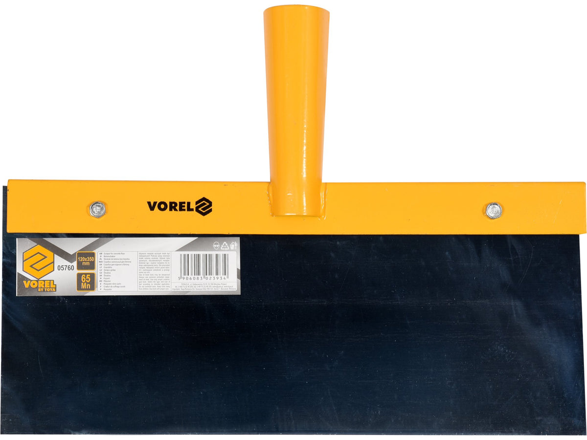 SCRAPER WITHOUT SHANK FOR CONCRETE FLOOR 120*350MM — Babita