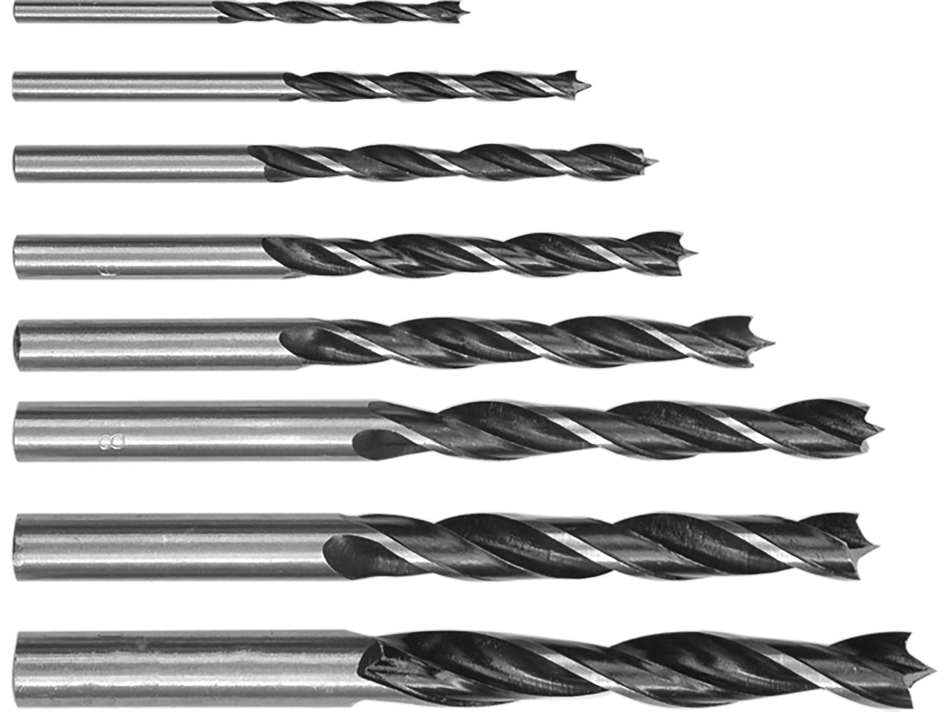 Koka shpimi për dru me spirale