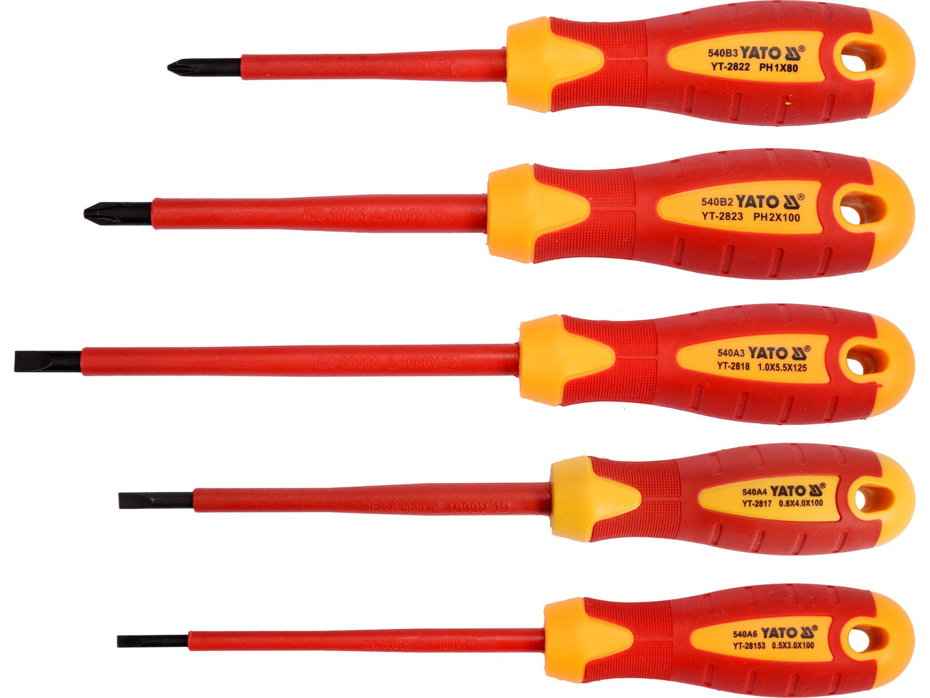 Insulated screwdriver sets